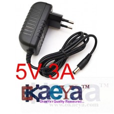 OkaeYa 5V 3A Adapter Charger EU Plug